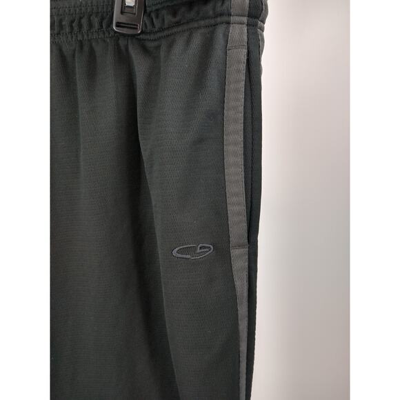 C9 by Champion Mens Track Pants XL Side Stripe Training Athletic Black Gray - Picture 5 of 7